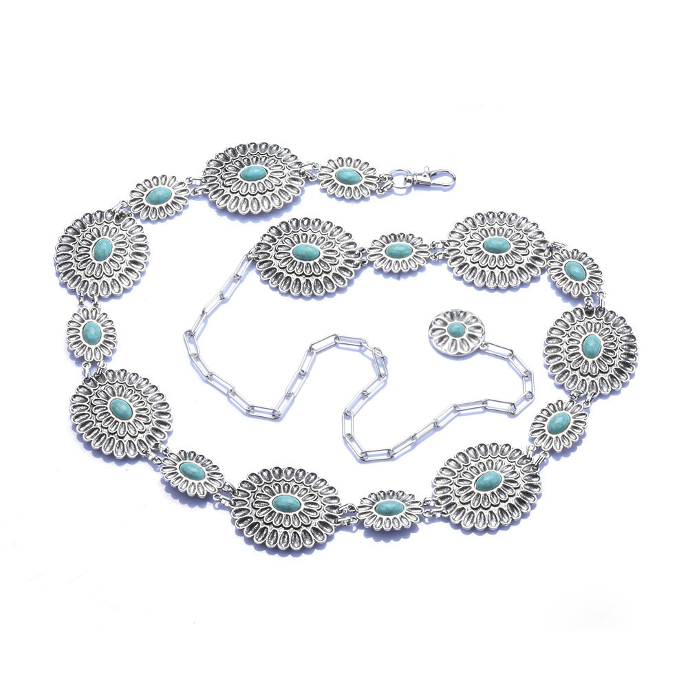 Body Jewelry Indian - 2025 ใหม่อินเดีย Silver Plated Vintage Body