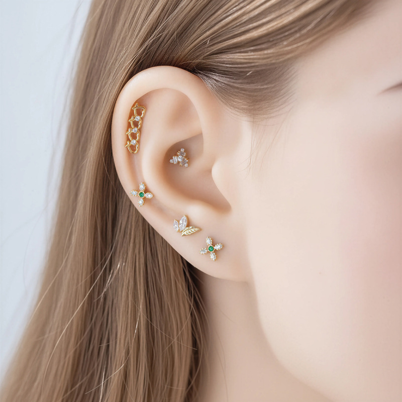 ต่างหูไทเทเนียม G23 ขนาด 16G ร - Body Jewelry Implant Grade Titanium บทวิจารณ์และราคา