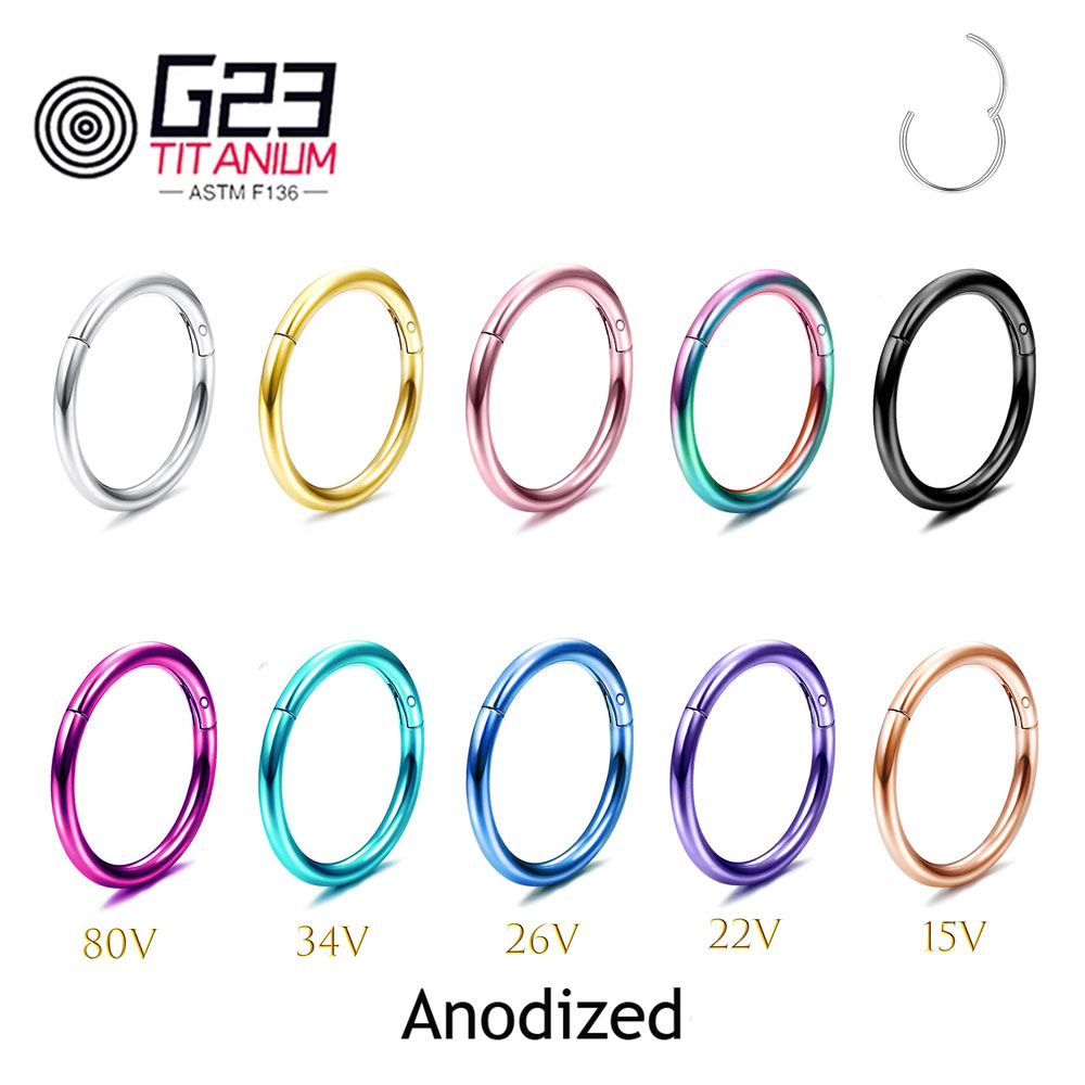 ต่างหูเจาะจมูกไทเทเนียม G23 เก - Body Jewelry Implant Grade Titanium บทวิจารณ์และราคา