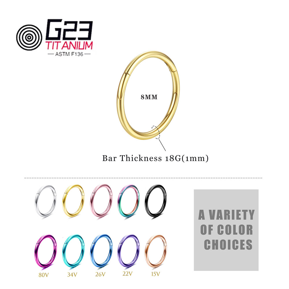 ต่างหูเจาะจมูกไทเทเนียม G23 เก - Body Jewelry Implant Grade Titanium บทวิจารณ์และราคา