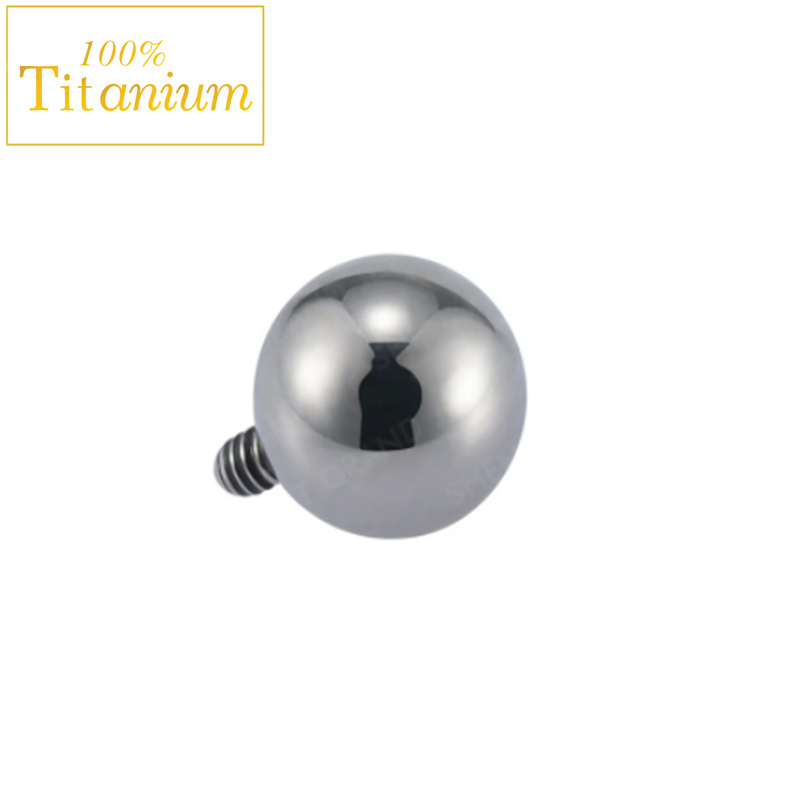 10ชิ้นฝังกระจกไทเทเนียม G23 AS - Body Jewelry Implant Grade Titanium บทวิจารณ์และราคา