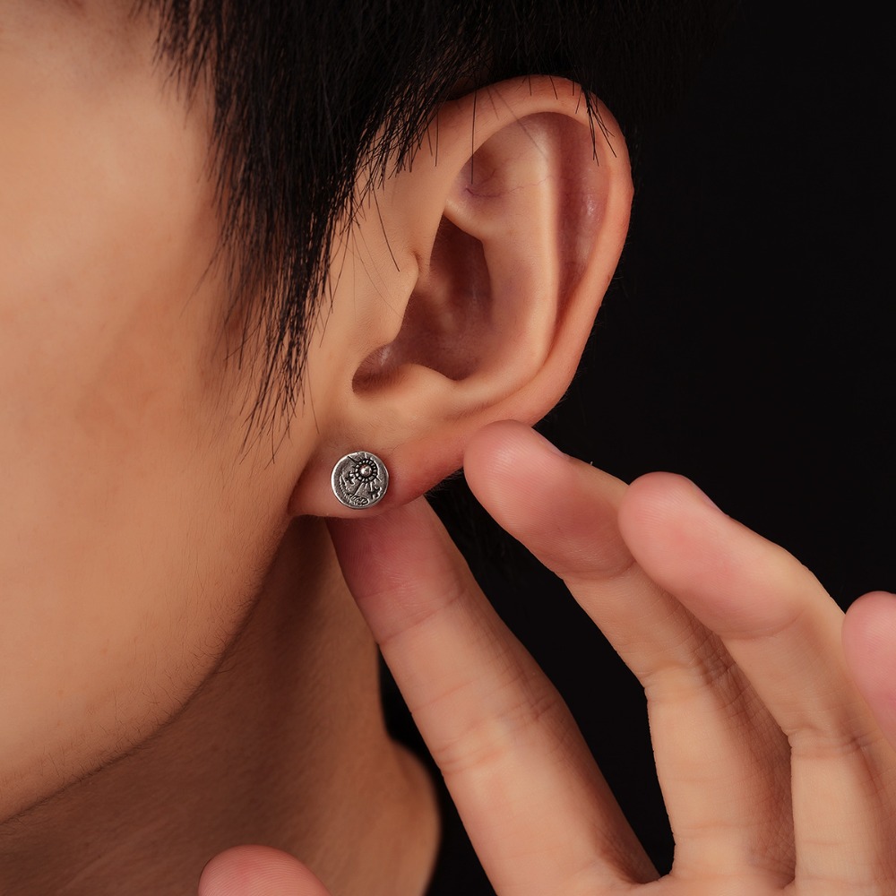 ต่างหูรูปนกอินเดียนอีเกิล 1 คู - Body Jewelry Indian บทวิจารณ์และราคา