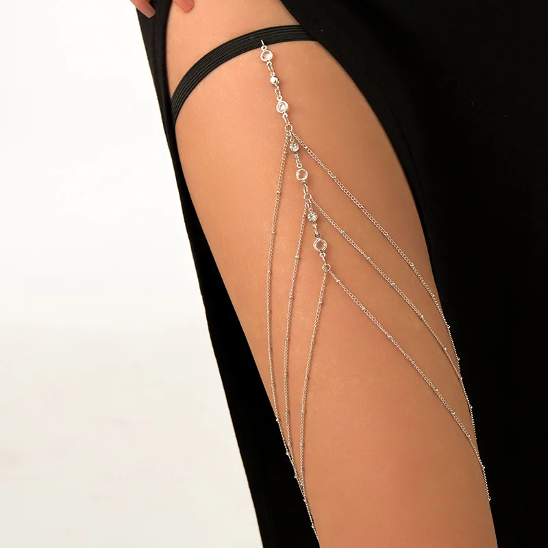 แฟชั่นฤดูร้อน Bohemian ต้นขาเซ - Body Jewelry Leg Chain บทวิจารณ์และราคา