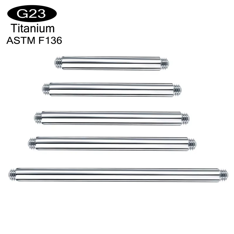10 ชิ้น/ล็อต ไทเทเนียมเกรด AST - Body Jewelry Implant Grade Titanium บทวิจารณ์และราคา