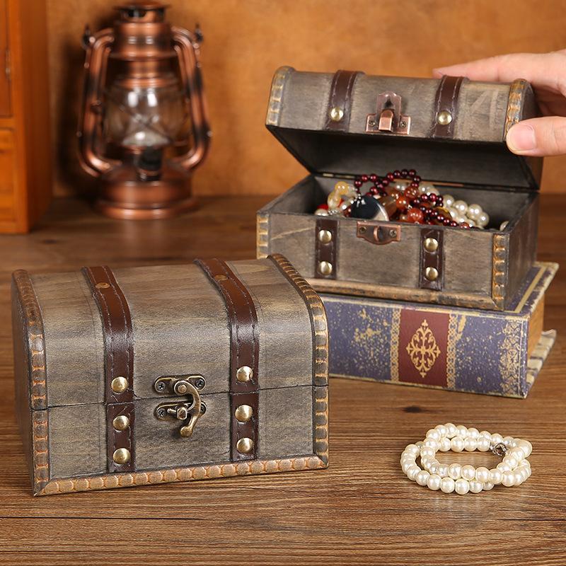 กล่องเก็บของไม้สไตล์เรโทรพร้อม - Body Jewelry Display Case บทวิจารณ์และราคา
