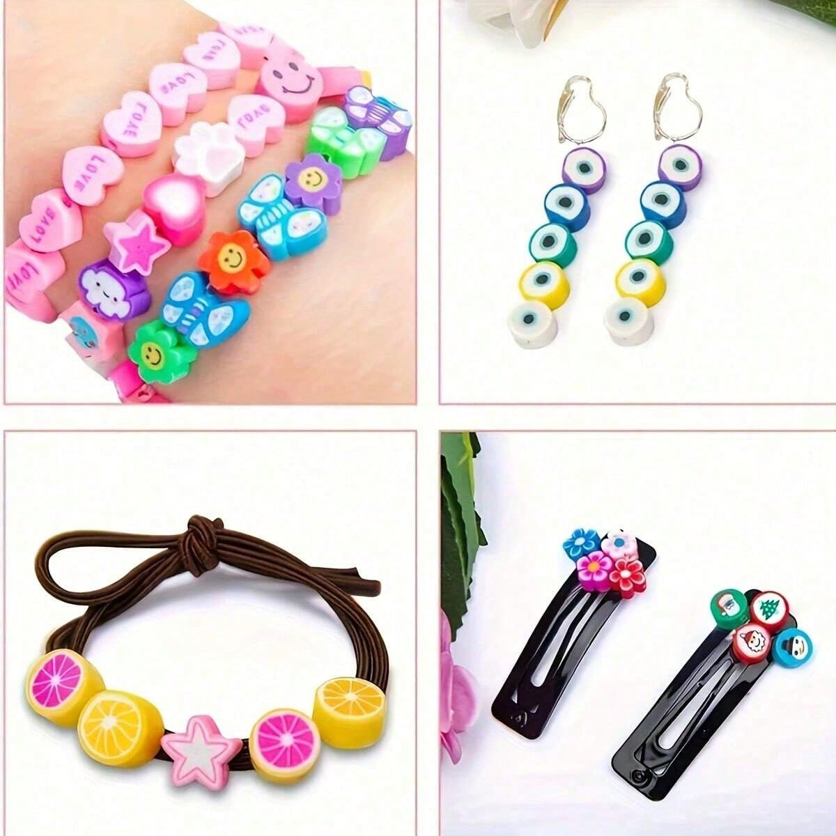 1450/1200/250 ชิ้นชุดลูกปัดดิน - Body Jewelry Organizer บทวิจารณ์และราคา