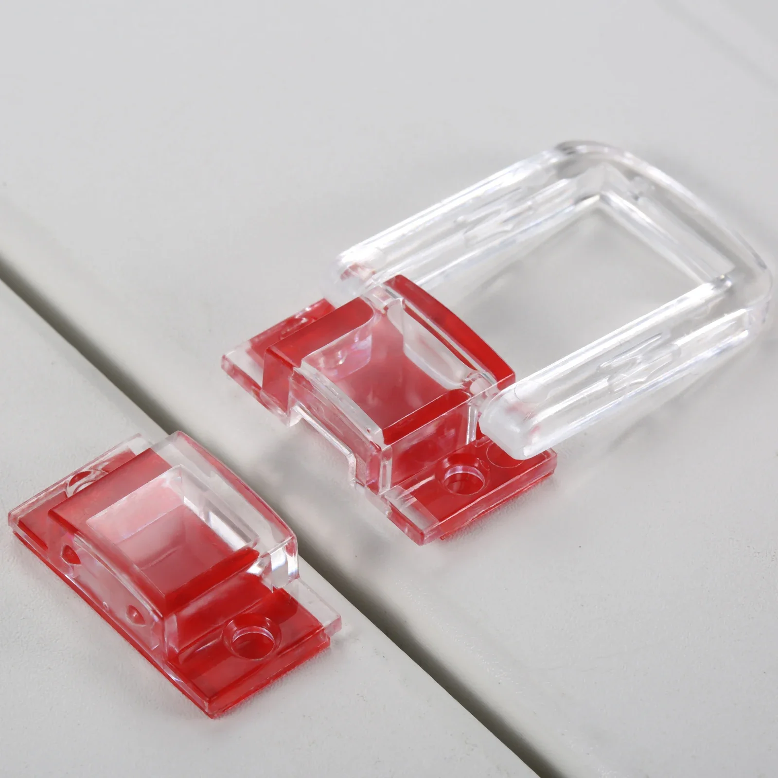 1 ชุด Self-กาวอะคริลิคล็อคโปร่ - Body Jewelry Display Case บทวิจารณ์และราคา