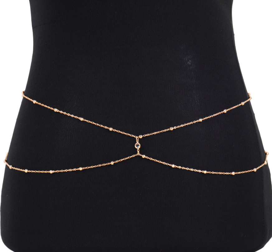 โซ่ประดับลูกปัดพลอยใสสำหรับผู้ - Body Jewelry In Bulk บทวิจารณ์และราคา