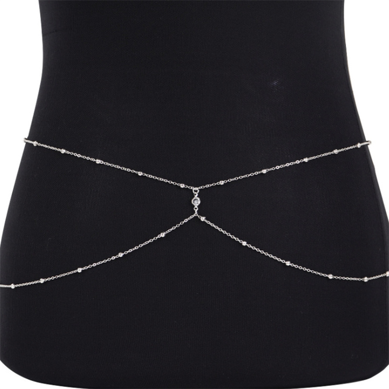 โซ่ประดับลูกปัดพลอยใสสำหรับผู้ - Body Jewelry In Bulk บทวิจารณ์และราคา