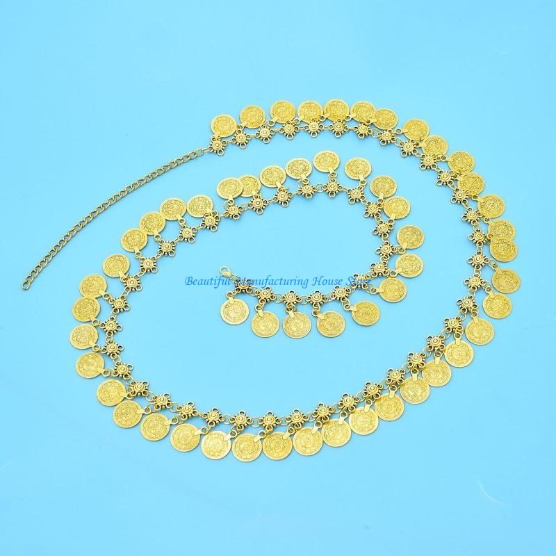 E56A เหรียญ Belly Chain ชุดเต้ - Body Jewelry Indian บทวิจารณ์และราคา
