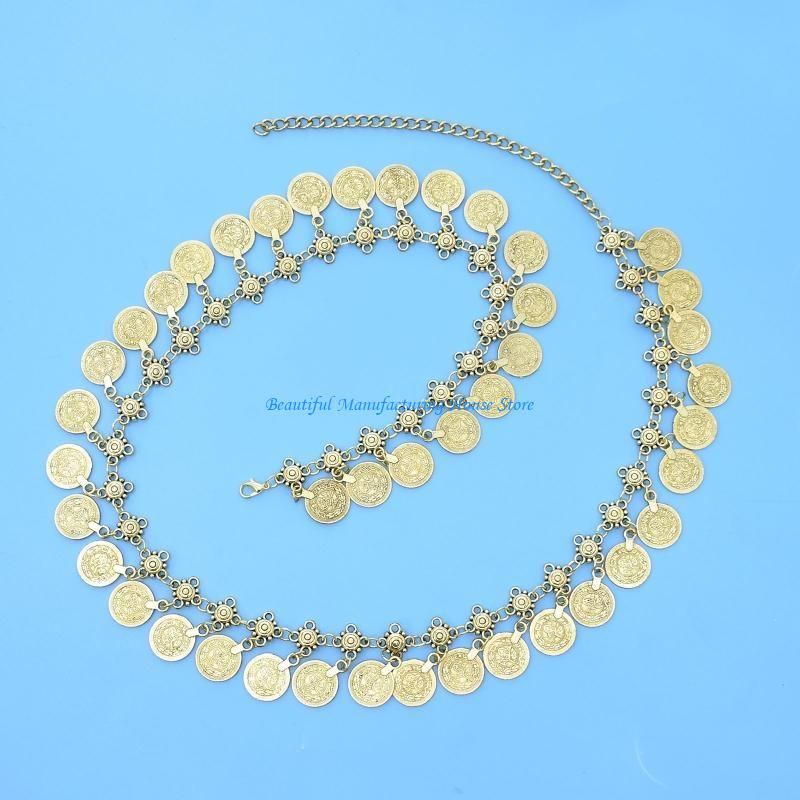 E56A เหรียญ Belly Chain ชุดเต้ - Body Jewelry Indian บทวิจารณ์และราคา