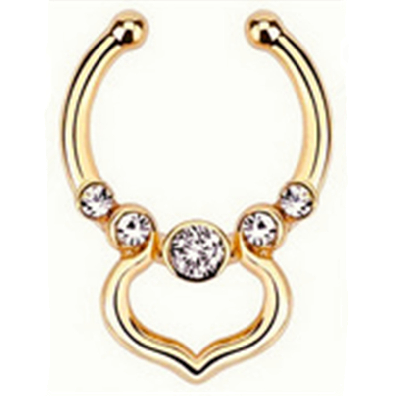 อินเดียคริสตัล Snag ในจมูกสําห - Body Jewelry Indian บทวิจารณ์และราคา