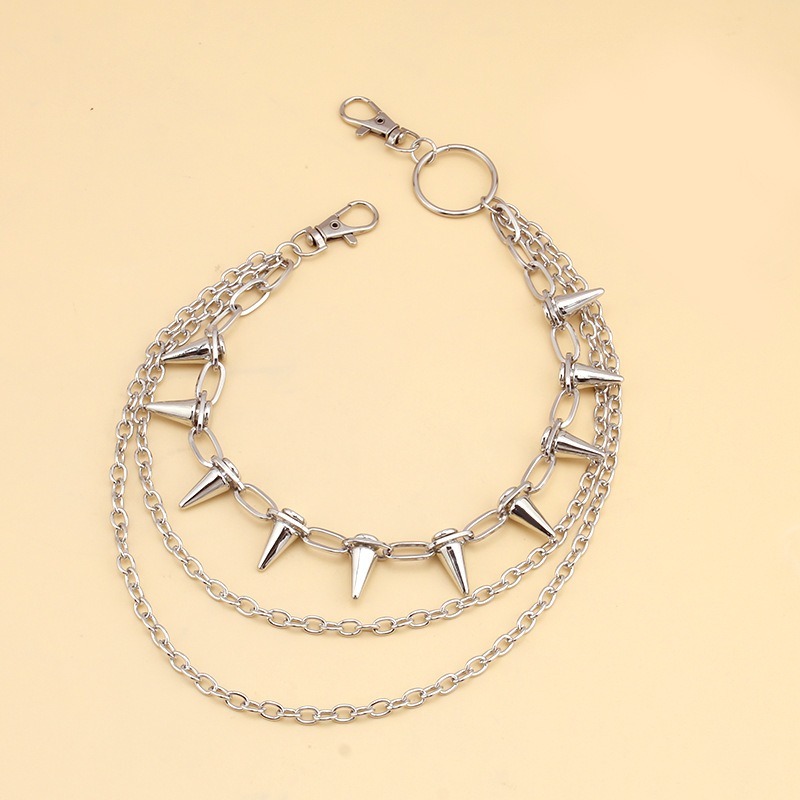 โซ่คาดเอวสไตล์ฮิปฮอป พังก์ร็อก - Body Jewelry Waist บทวิจารณ์และราคา