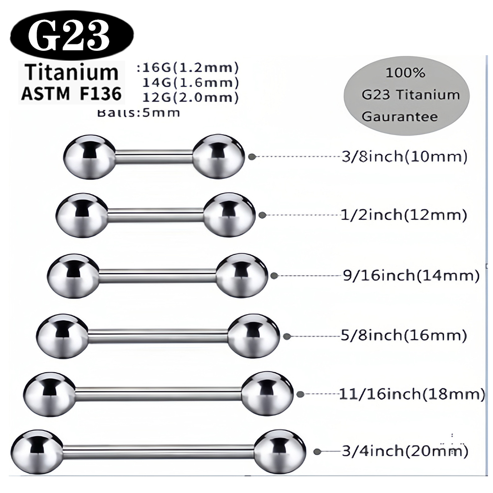 1/5/50 ชิ้น ASTM F136 ไทเทเนีย - Body Jewelry Implant Grade Titanium บทวิจารณ์และราคา