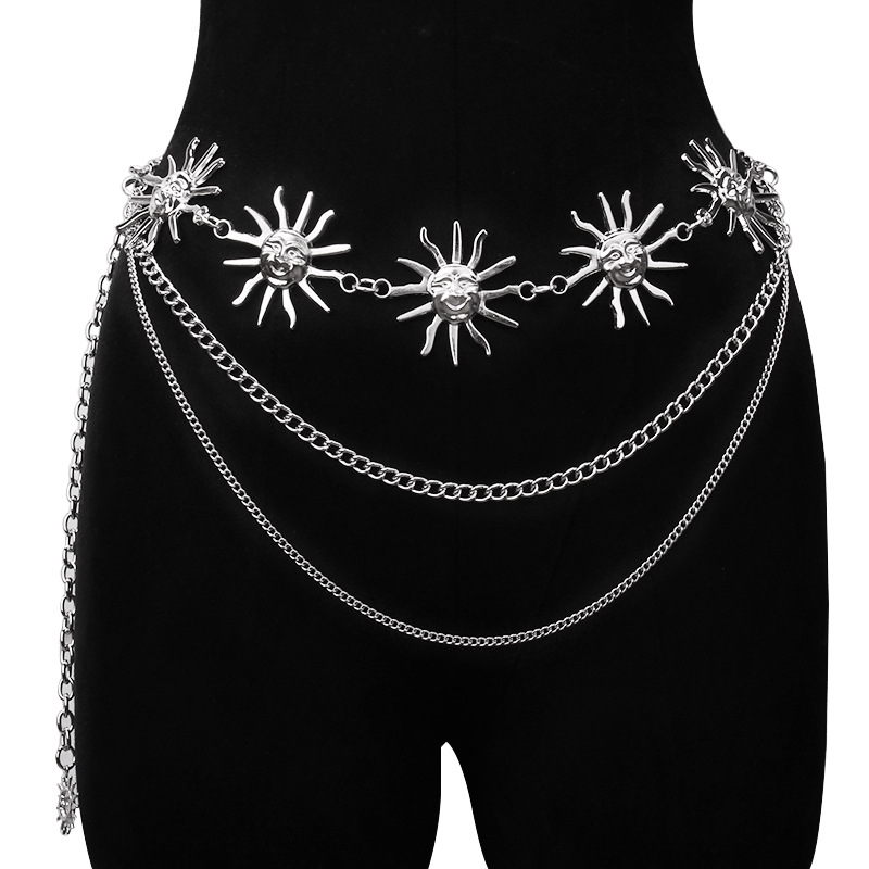 Chunky Multilayer Punk Gothic  - Body Jewelry In Bulk บทวิจารณ์และราคา