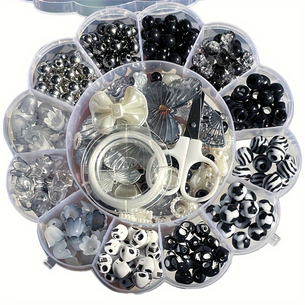 ลูกปัดอะคริลิกแบบกล่องลายดอกไม - Body Jewelry Organizer บทวิจารณ์และราคา
