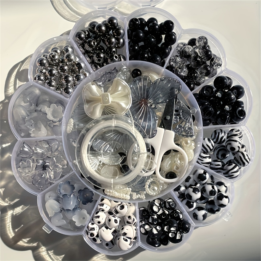 ลูกปัดอะคริลิกแบบกล่องลายดอกไม - Body Jewelry Organizer บทวิจารณ์และราคา