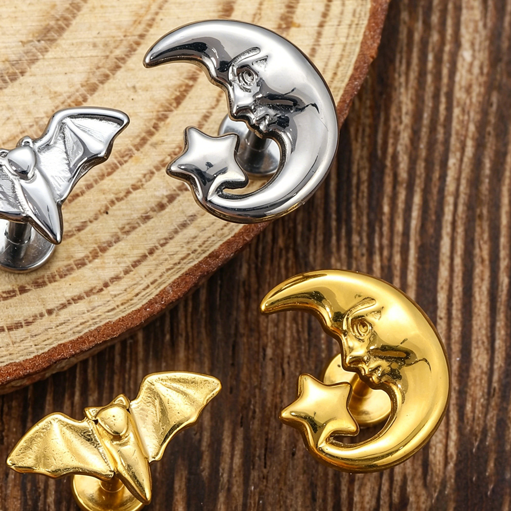 ต่างหูไทเทเนียมเกรด ASTM F136  - Body Jewelry Implant Grade Titanium บทวิจารณ์และราคา