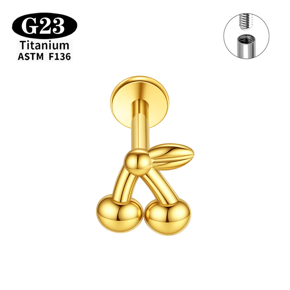 ต่างหูไทเทเนียมเกรด ASTM F136  - Body Jewelry Implant Grade Titanium บทวิจารณ์และราคา