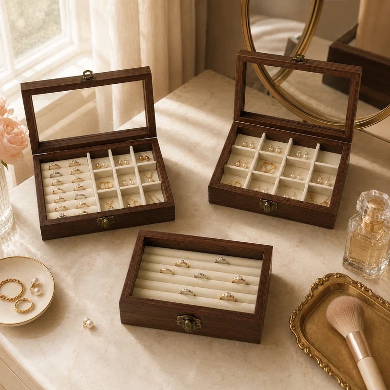 กล่องเก็บเครื่องประดับกำมะหยี่ - Body Jewelry Organizer บทวิจารณ์และราคา