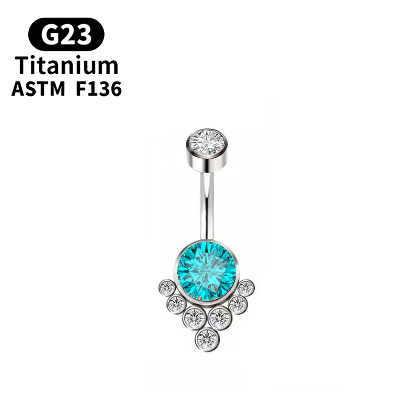 G23 ไทเทเนียมเจาะไทเทเนียมเกรด - Body Jewelry Implant Grade Titanium บทวิจารณ์และราคา
