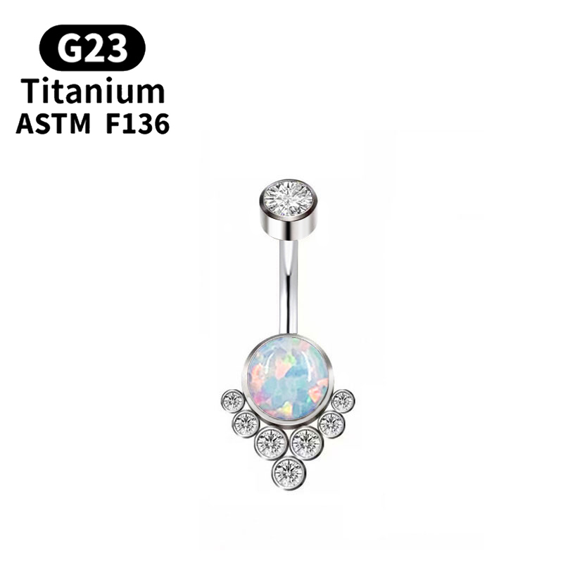 G23 ไทเทเนียมเจาะไทเทเนียมเกรด - Body Jewelry Implant Grade Titanium บทวิจารณ์และราคา