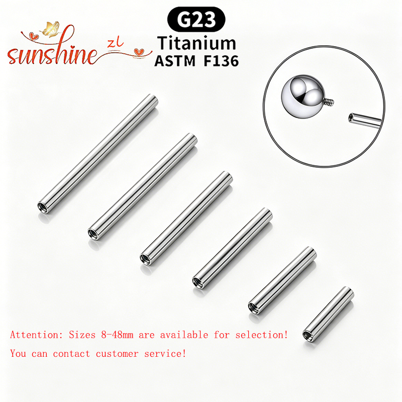 ไทเทเนียมเกรดสำหรับฝังในร่างกา - Body Jewelry Implant Grade Titanium บทวิจารณ์และราคา