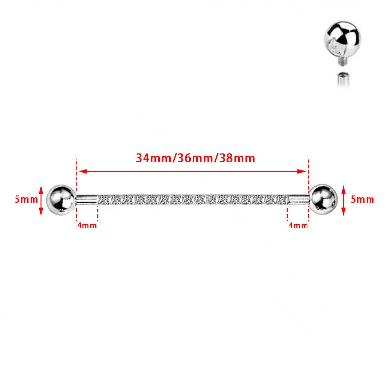 F136 Implant เกรดไทเทเนียม 14G - Body Jewelry Implant Grade Titanium บทวิจารณ์และราคา