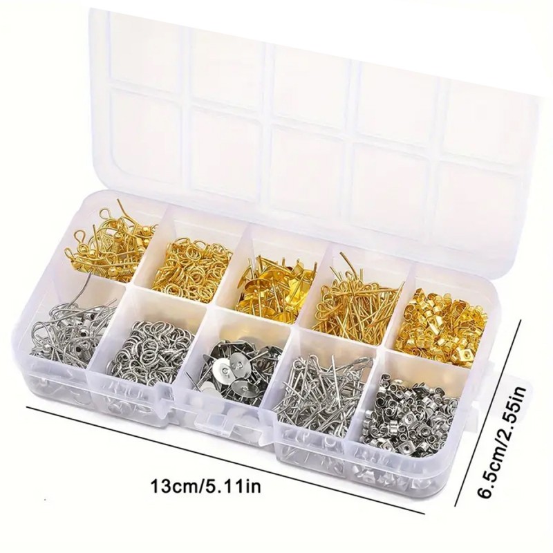 ชุดอุปกรณ์ทำต่างหูแบบเกี่ยวหู  - Body Jewelry Organizer บทวิจารณ์และราคา