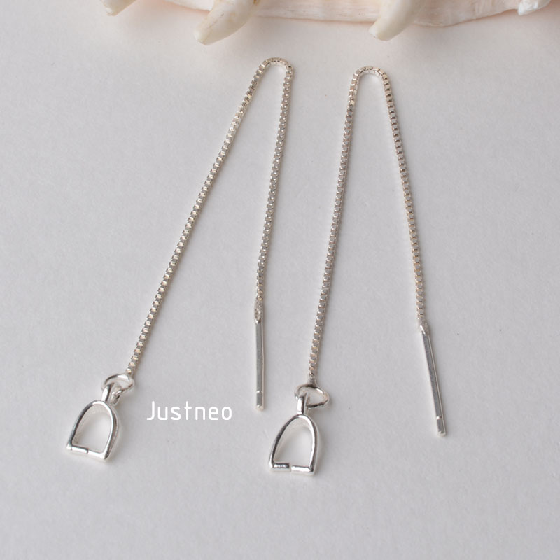 ลวดหู,ด้ายหูเงินแท้ 925 แข็ง,ล - Body Jewelry Organizer บทวิจารณ์และราคา