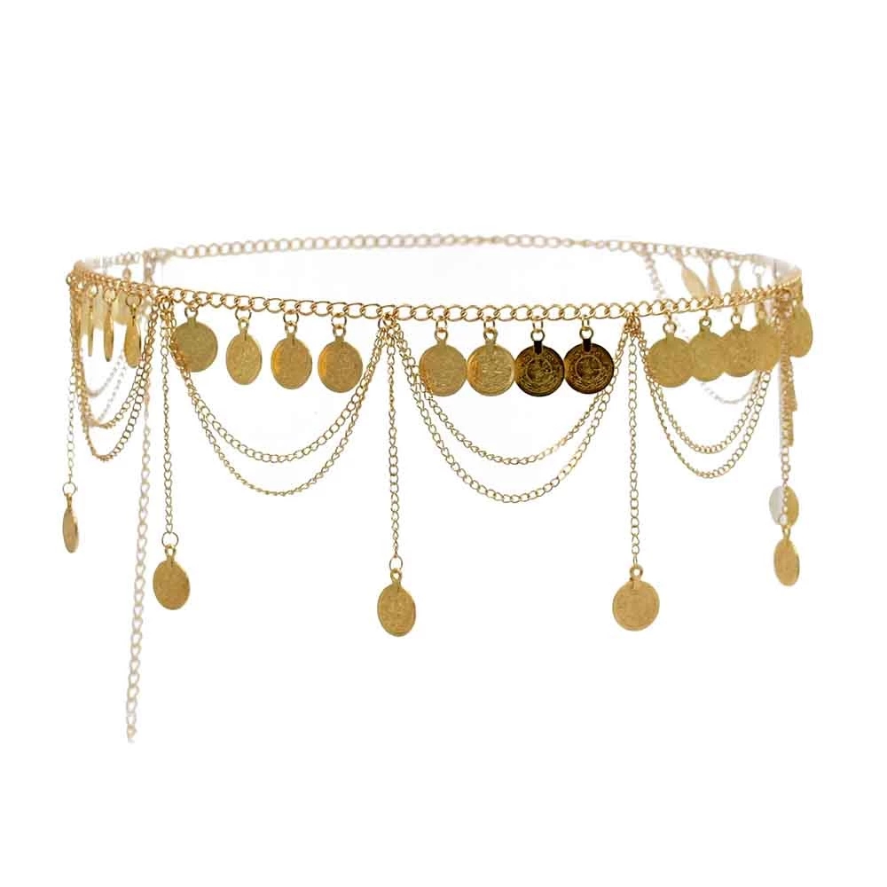 Gypsy Tribal Vintage Gold สีโล - Body Jewelry Indian บทวิจารณ์และราคา